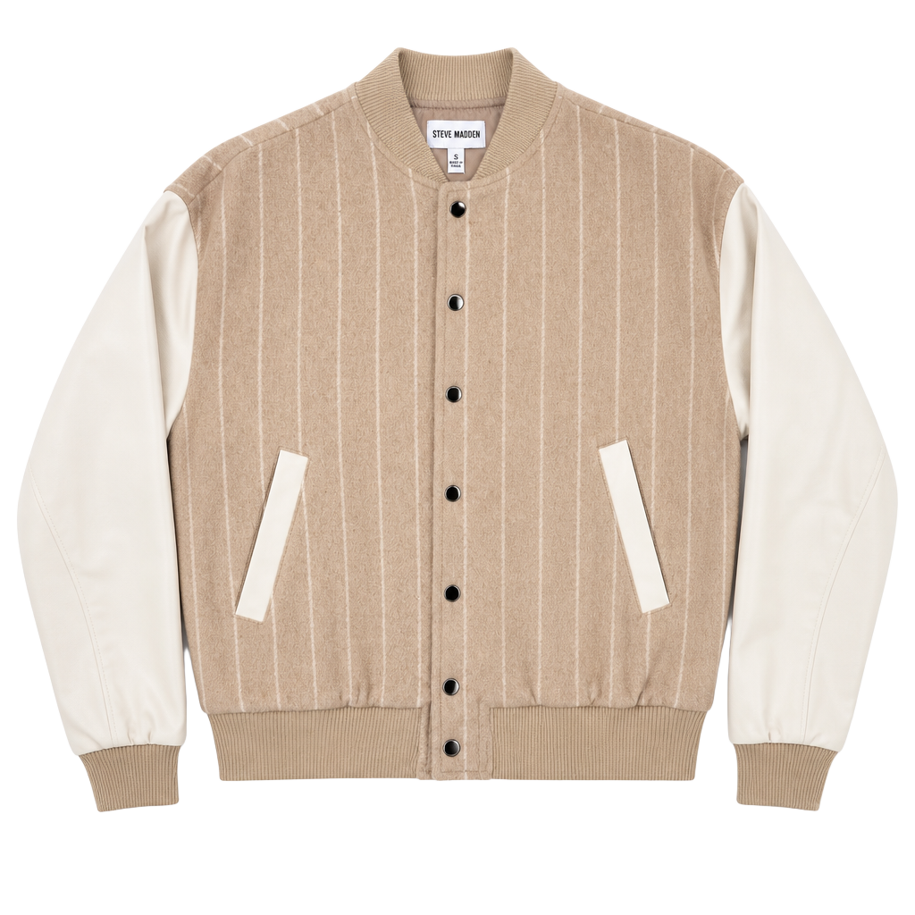 Vintage Wool/leather Varsity Jacket 1
