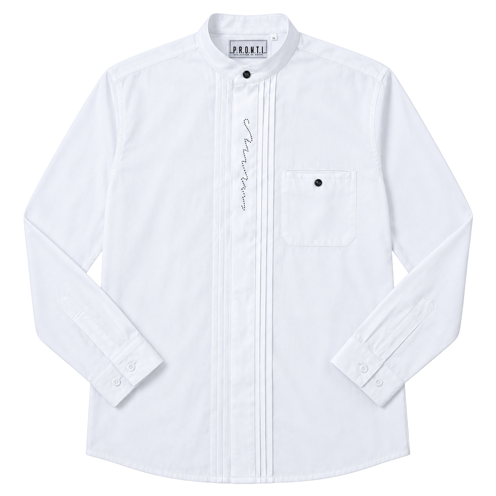Vintage 1980's Men Club Shirt By P.R.O.N.T.I. Collection by Phita Rhinestone XL 1