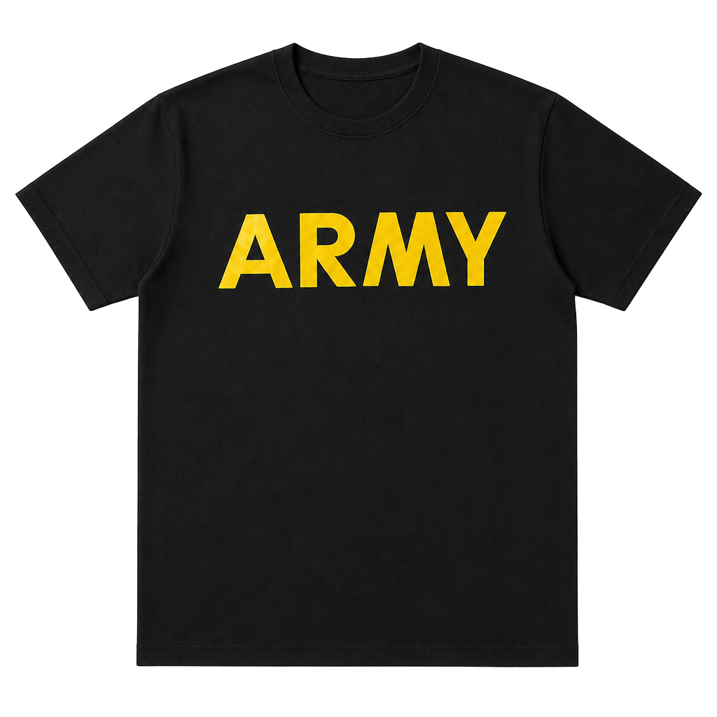 U.S. Army Physical Fitness Uniform (APFU) Black Long Sleeve Shirt - size Large 1