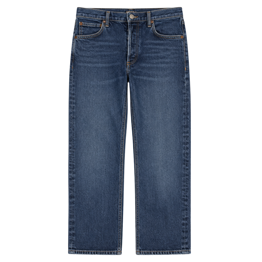 AGOLDE High Rise Slim Fit Jeans Size 25 Blue Denim 1
