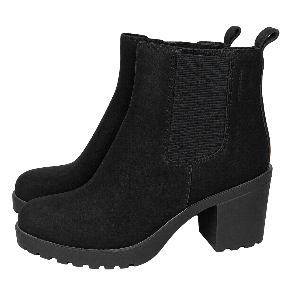 Vagabond Shoemakers Grace Black Platform Ankle Boots Size 37 1