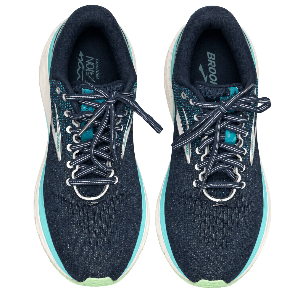 Brooks Ghost 11 Size 8 Wide Navy Blue Running Shoes 1