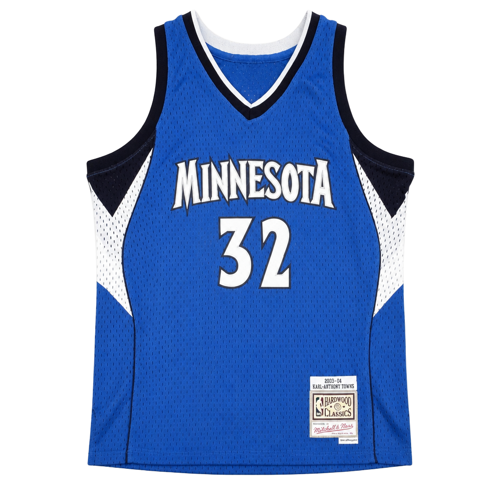 Youth Mitchell & Ness Timberwolves 15-16 Karl-Anthony Towns #32 Jersey 1