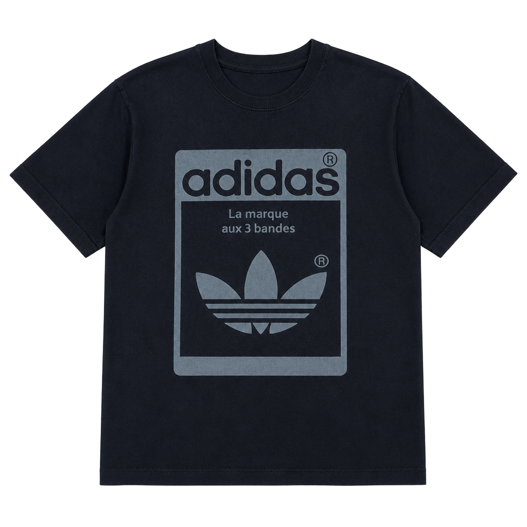 Adidas Originals Trefoil Graphic T-Shirt Black 1