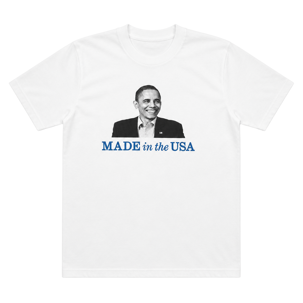 Bayside Barack Obama 2008 Campaign Made In The USA T-Shirt 1