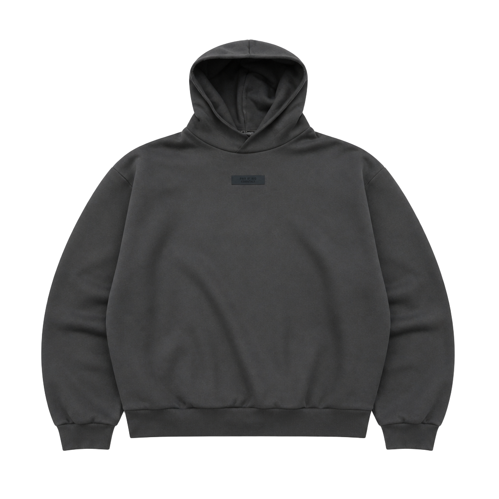Fear of God Essentials Pullover Hoodie Charcoal 1