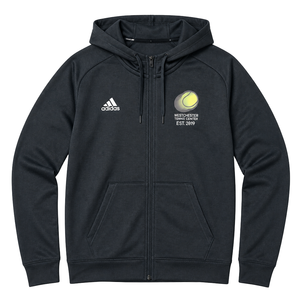 Adidas ClimaWarm Westchester Tennis Center Full-Zip Hoodie Black Size XL 1