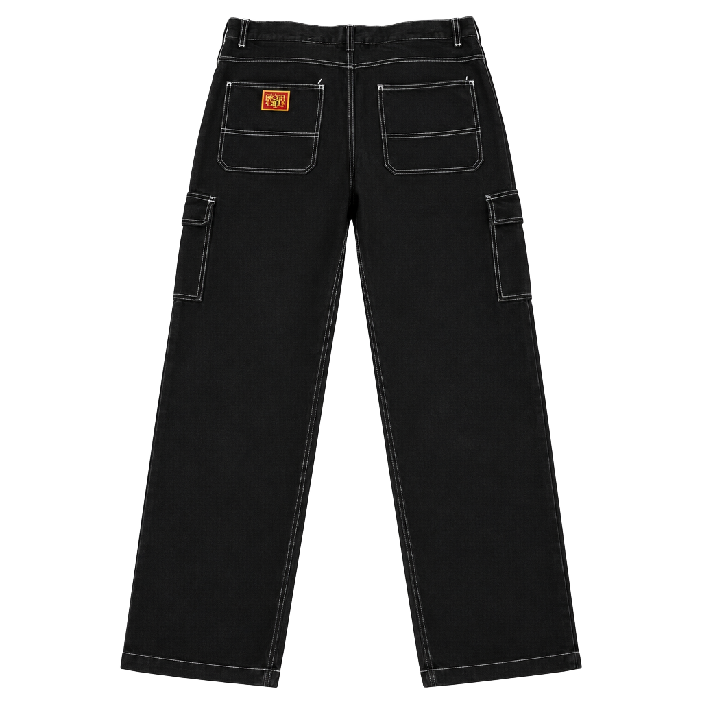 FB County Corduroy Cargo Pants Size 40x32 Black 1