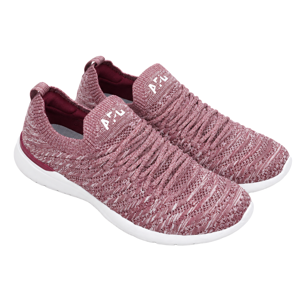 APL TechLoom Wave W Size 11 Pink Melange Running Sneakers 1