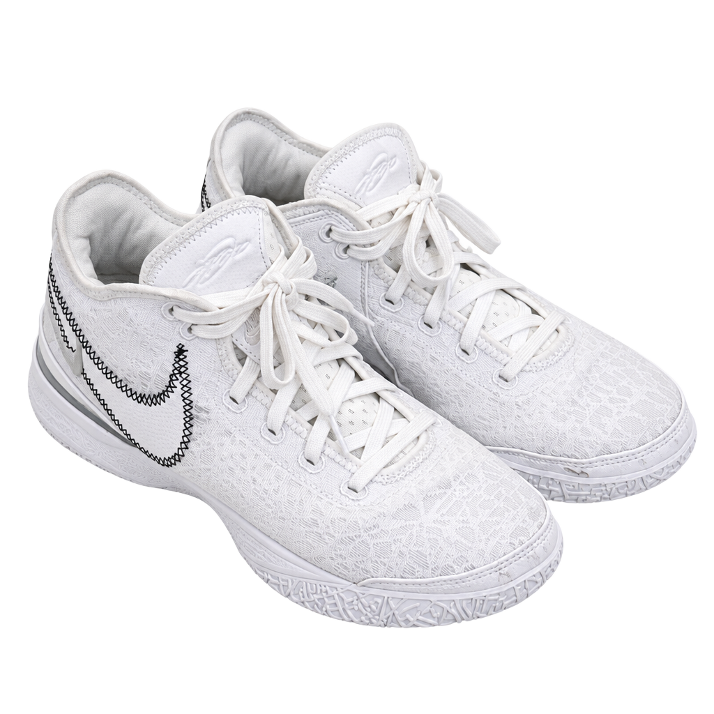 Nike Zoom LeBron NXXT Gen Men’s Size 9 White Basketball Shoes DR8784-101 1