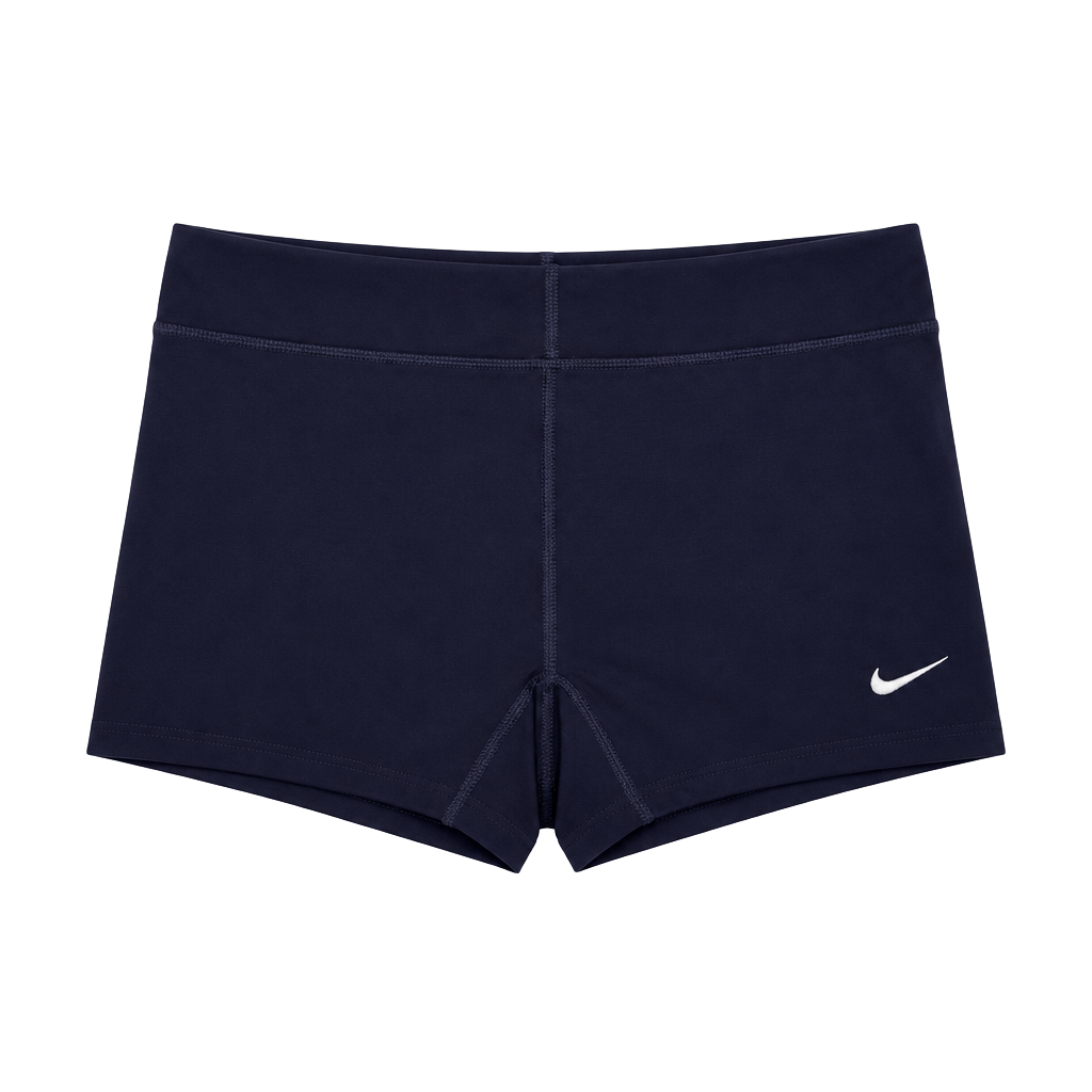 Nike Dri-Fit Volleyball Shorts Size M Navy Blue Spandex Athletic 1