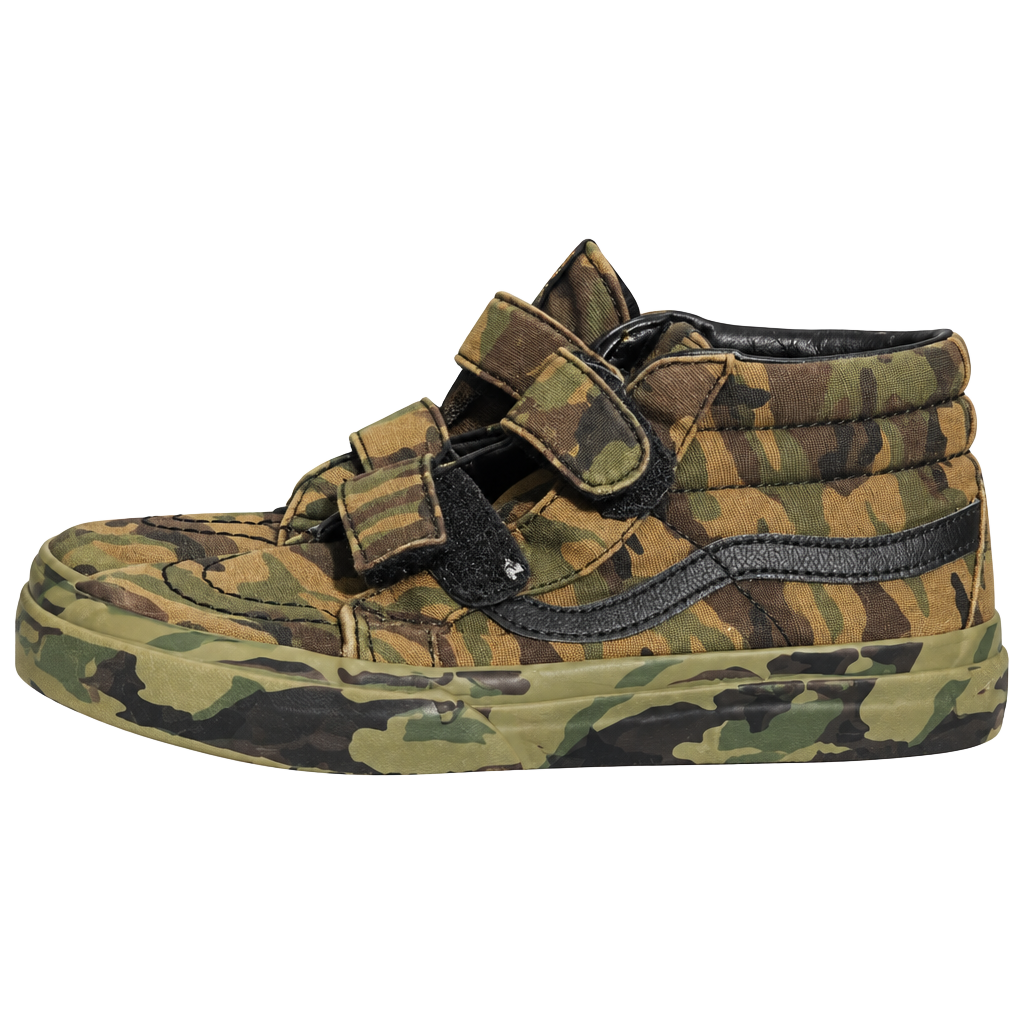 Vans Sk8-Hi Black Camo High Top Sneakers Toddler Size 5 1