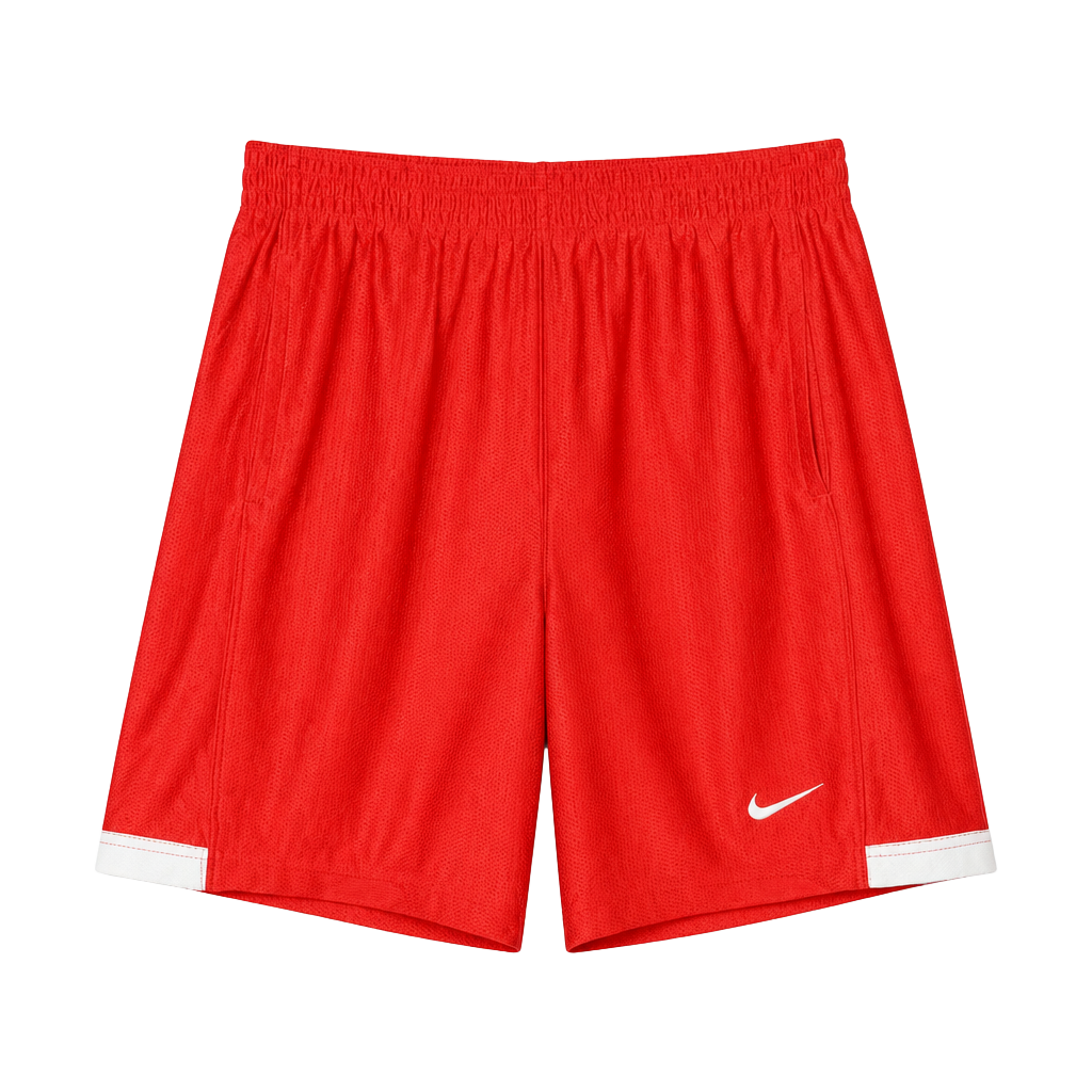 Nike Men's Red Athletic Performance Basketball Shorts 1