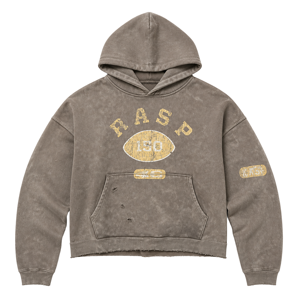 GV Gallery Raspberry Hills Football Hoodie Brown 1