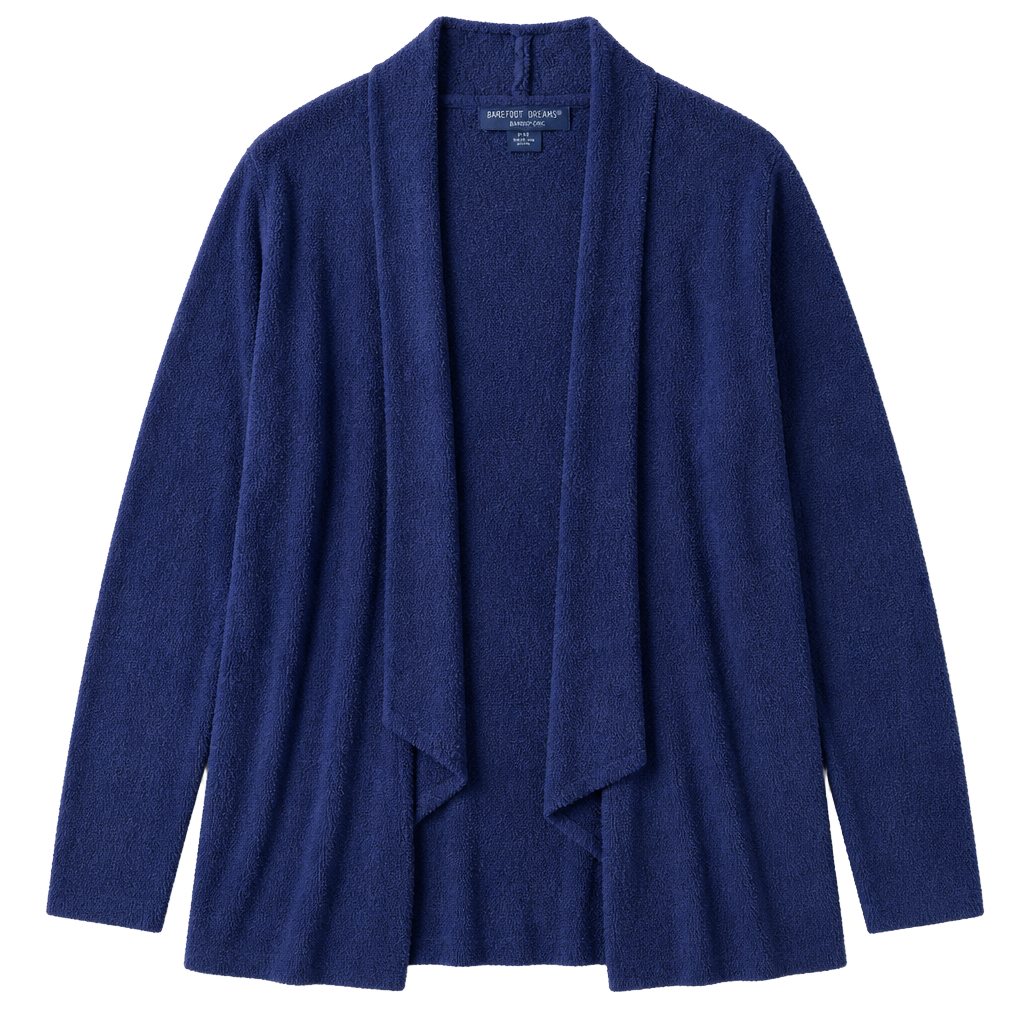 Barefoot Dreams Bamboo Chic Lite Calypso Wrap Cardigan in Amethyst 1