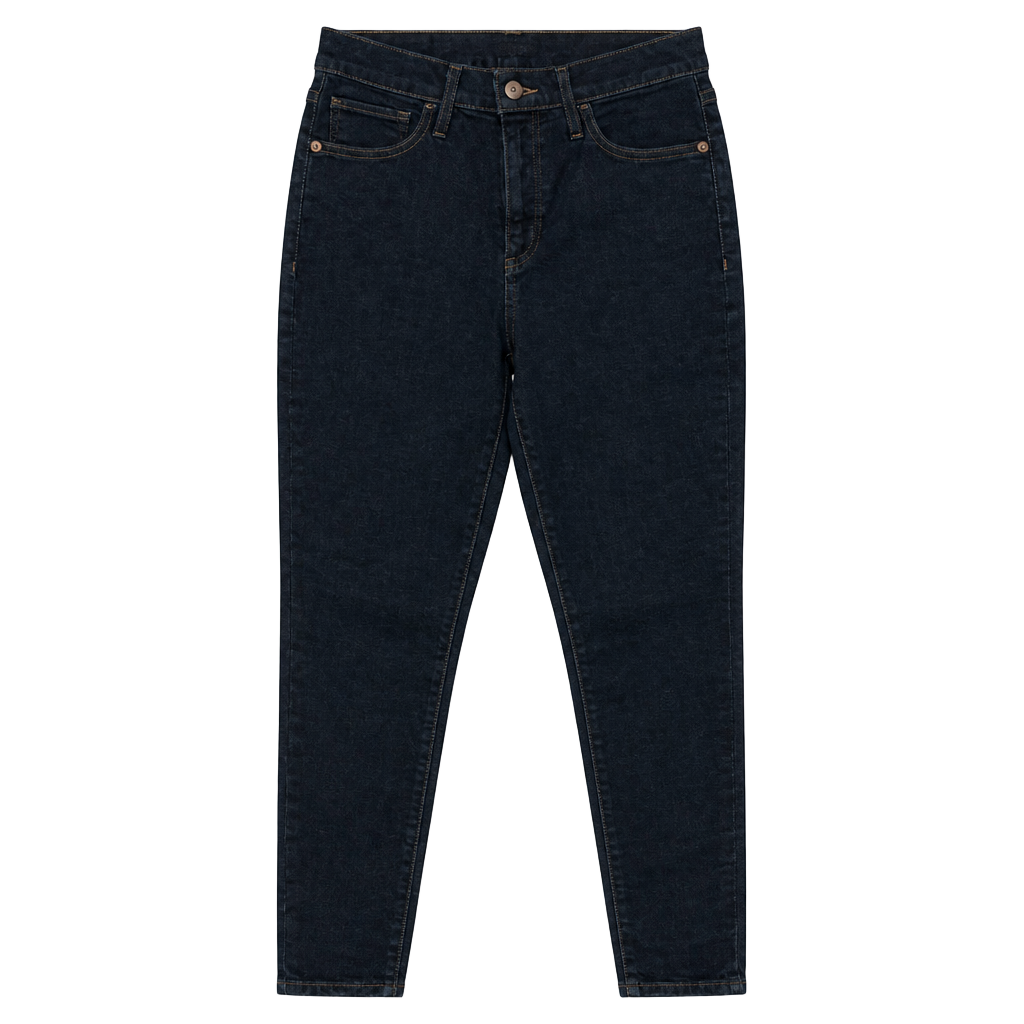 Express Women's Dark Blue High Rise Jeans 1