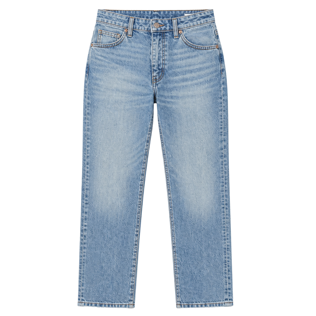 Wrangler Light Blue Straight Leg Women's Jeans 1