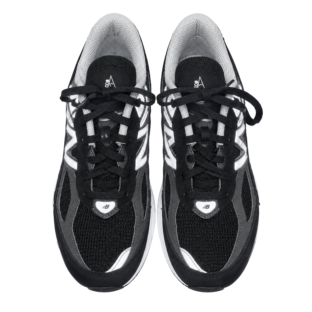 New Balance 990v6 Black Silver size 9.5 Made in USA Preowned Men’s 1
