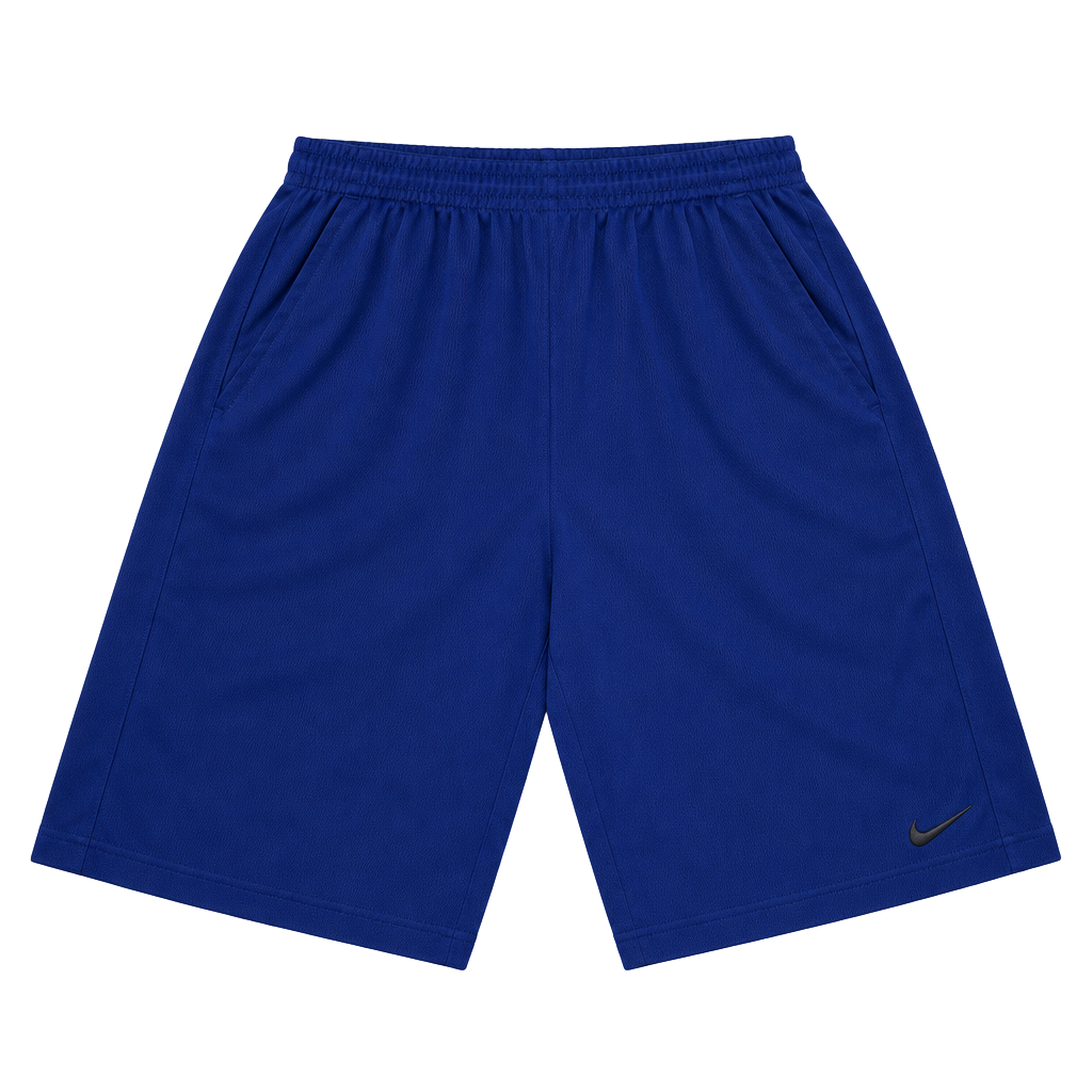 Nike Dri-Fit Athletic Shorts Size M Blue Basketball Gym 1