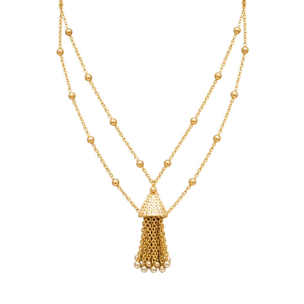 Kendra Scott Gold-Tone Tassel Layered Necklace 1