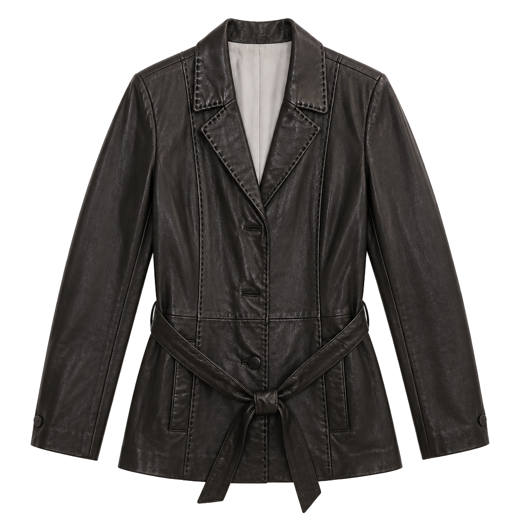 Juliet Michelle by Adler Genuine Leather Jacket - Lambskin Lined 1