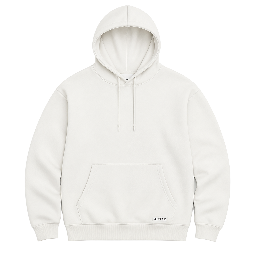 Betterchic White Hoodie Sweatshirt Size 2XL 1