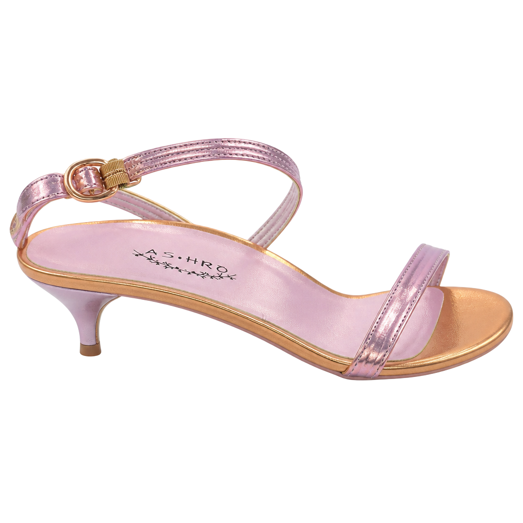 ASHRO Babylon 170 Bronze Metallic Strappy Sandals 1