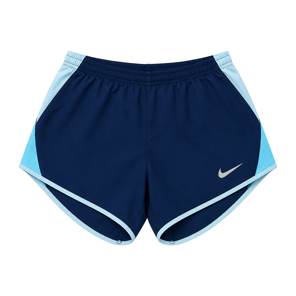 Nike Dri-FIT Women's Blue Running Athletic Shorts Size Small 1