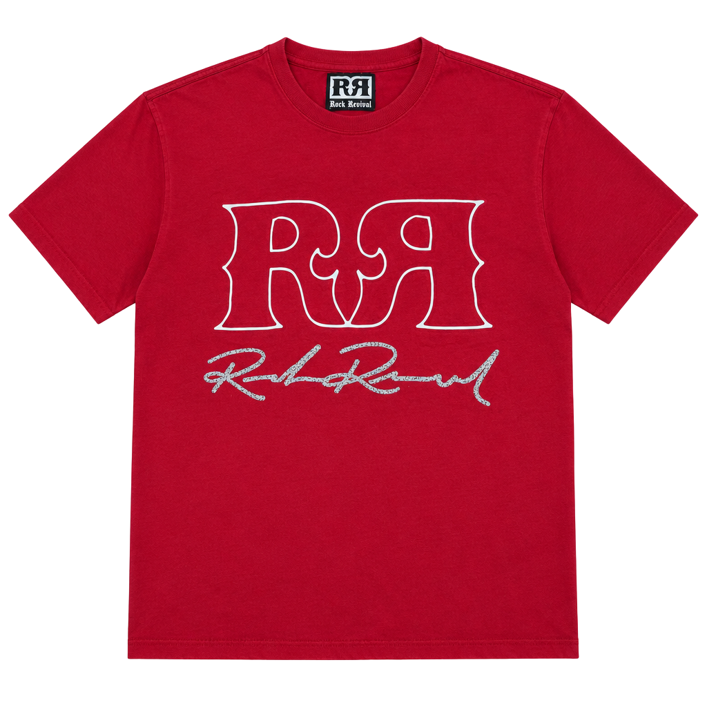 Rock Revival Red Graphic T-Shirt 1