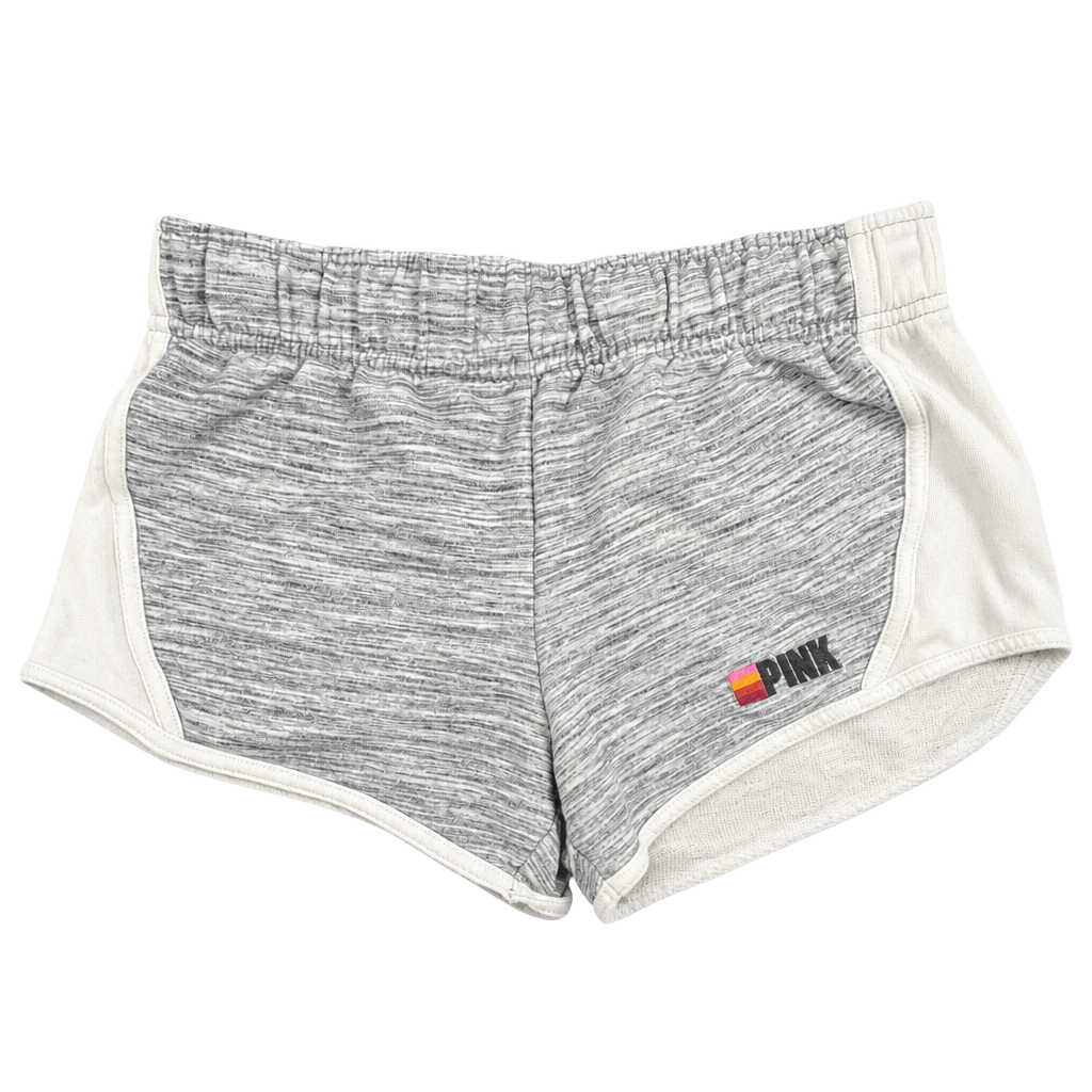Victoria's Secret PINK Lounge Shorts Size XS Gray Space Dye 1