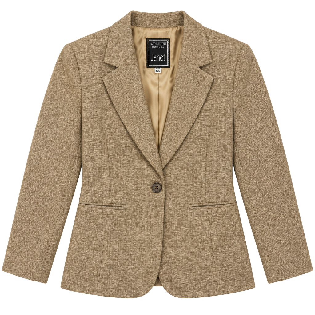 Janet Blazer Size 66 Brown 1