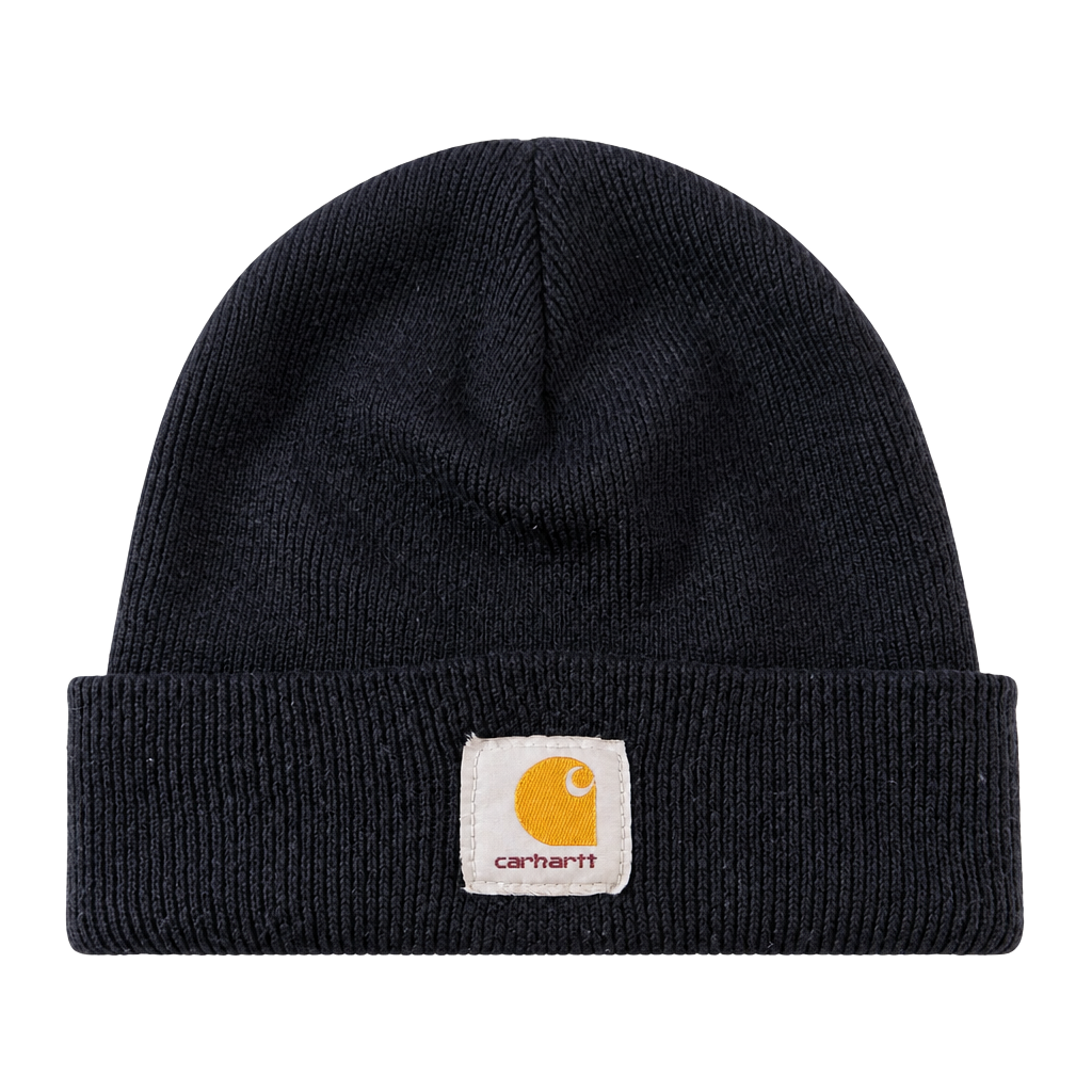 Carhartt A18 Acrylic Watch Hat Cuffed Knit Beanie - Navy 1
