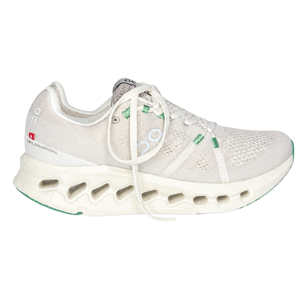 On Cloudsurfer Size M7 W8.5 Pearl Ivory New W Box 1