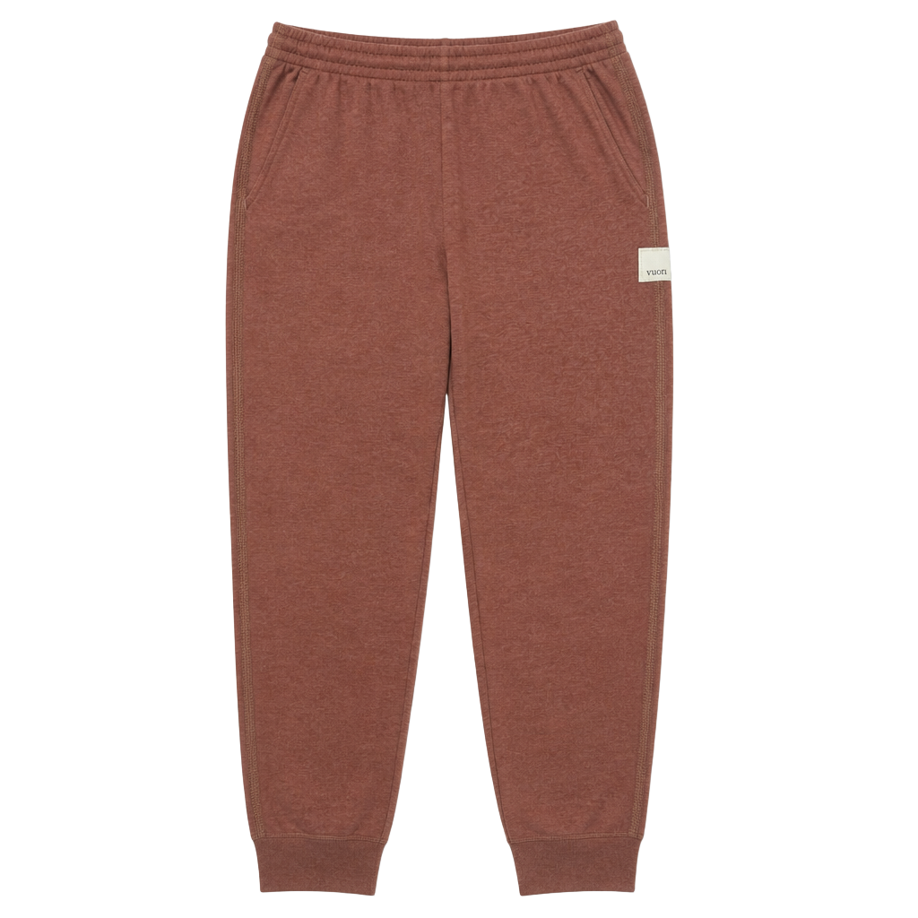 Vuori women’s Shorts Fleece Short Size Medium Earth Brown Heather 1