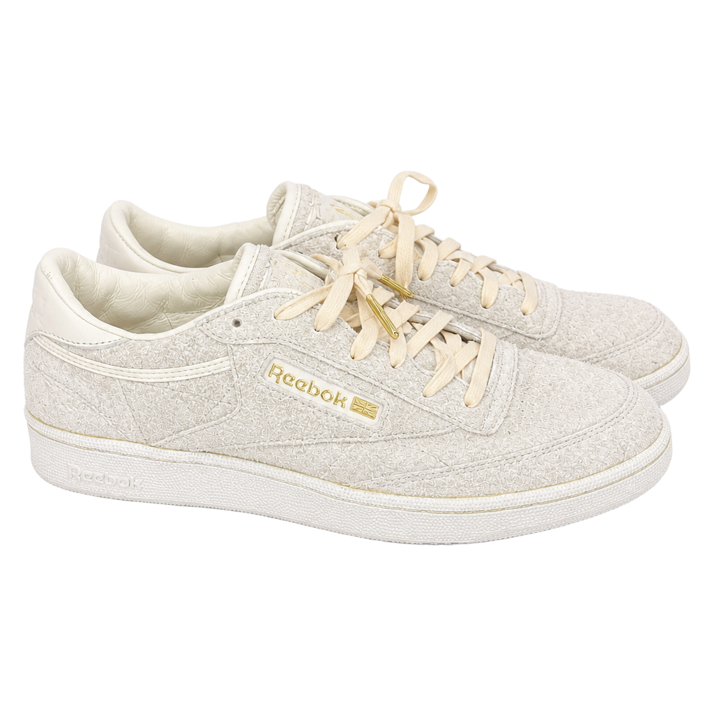 Reebok Club C 85 Vintage Suede Sneakers Light Grey 1