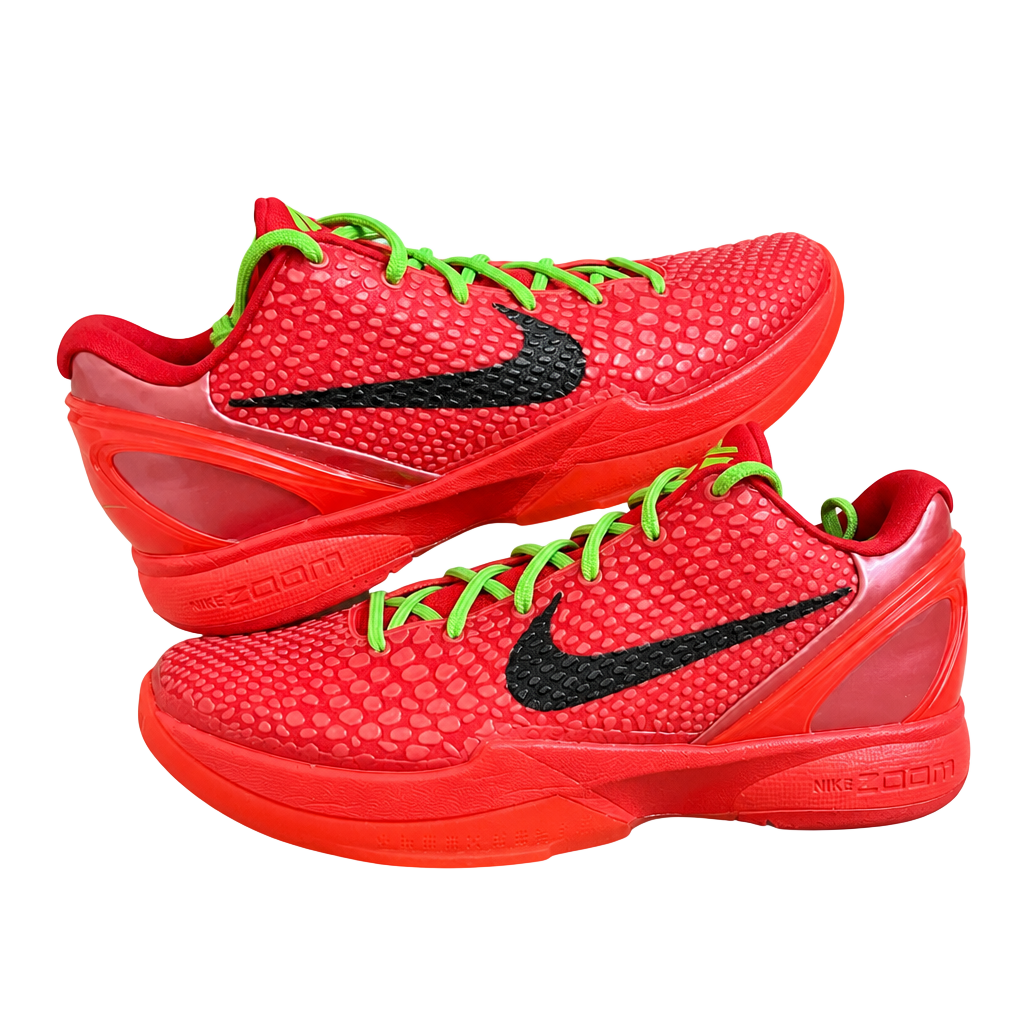 Nike Zoom Kobe 6 Protro Reverse Grinch Basketball Shoes Size 8.5 1