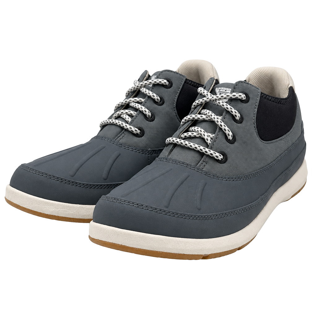 Columbia PFG Women’s 9 Waterproof Duck Shoes Gray Fishing Outdoor Techlite 1