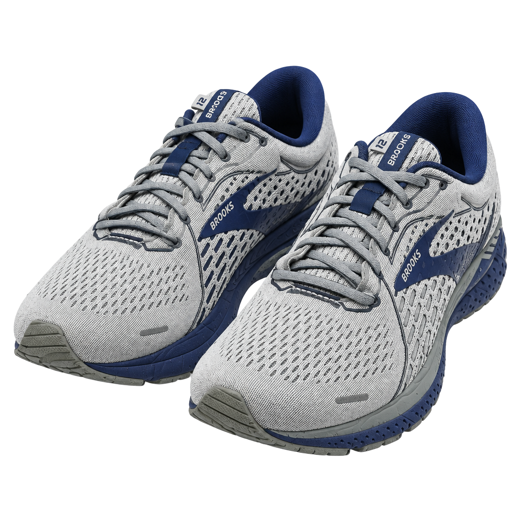 Brooks Adrenaline GTS 21 Men’s 11 D Gray Blue Running Shoes 110349 1D 006 1
