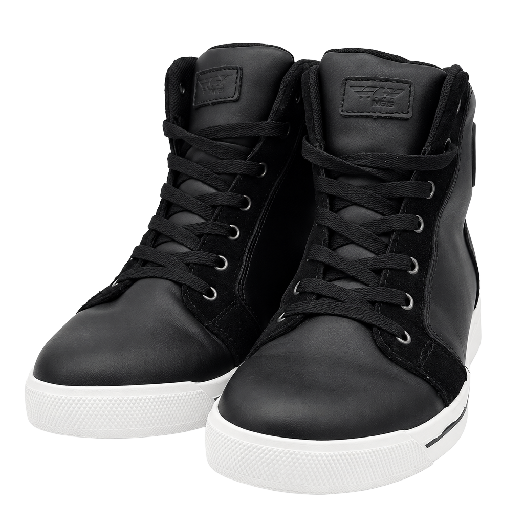 FLY Racing M16 Men’s Size 10 Black High Top Motorcycle Casual Sneakers Shoes 1