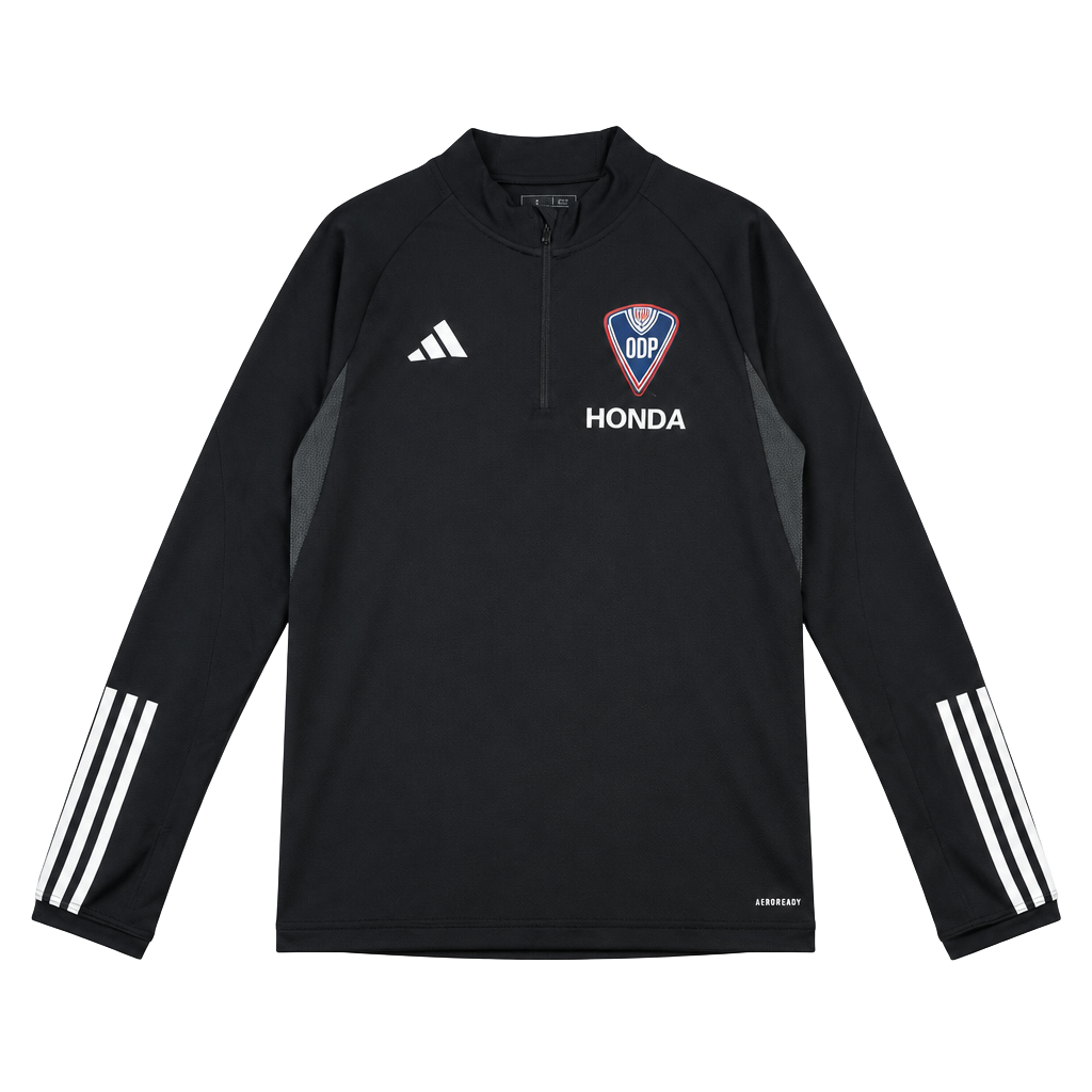 adidas US Soccer ODP Honda Black AEROREADY 1/4 Zip Training Top Adult M 1