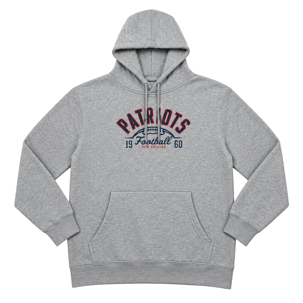 New England Patriots Starter Hoodie Mens XL Gray Pullover NFL Football 1