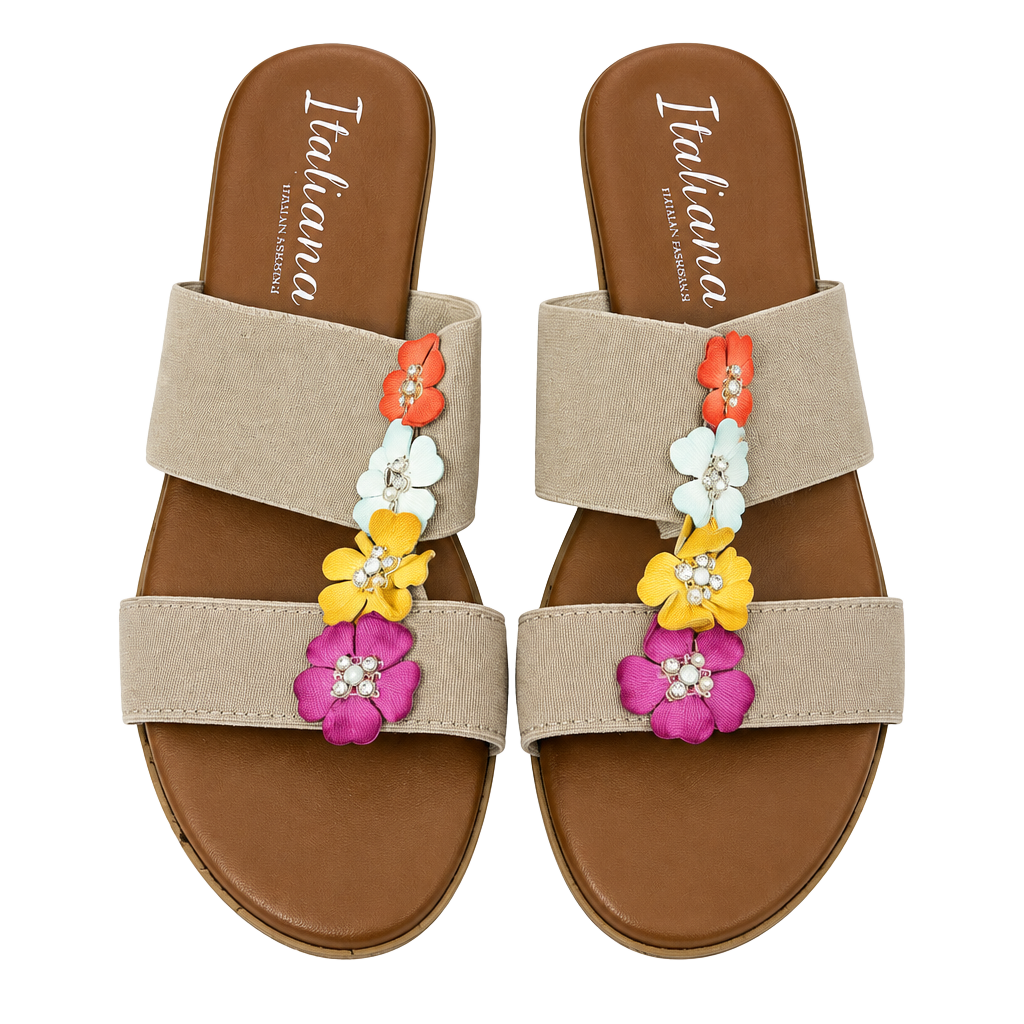 Italiana by Italian Shoemakers Women's Julliet Wedge Sandals 11M ..., 1