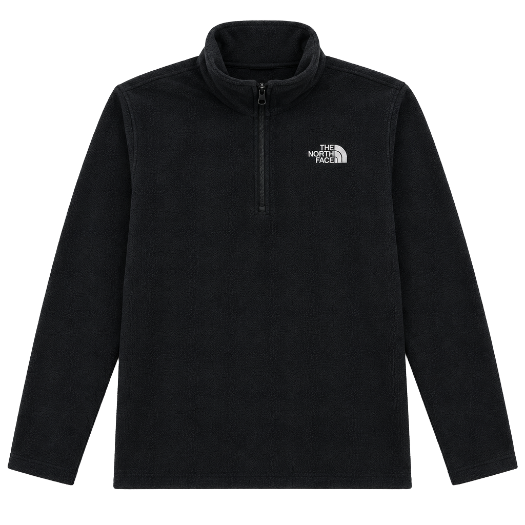 The North Face Fleece Pullover Size M Black 1