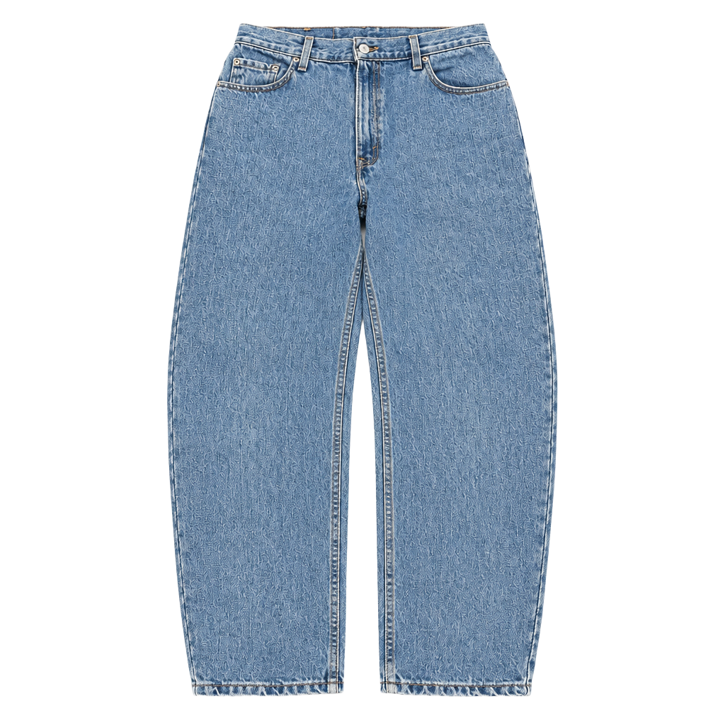 Levi's 550 Relaxed Fit Tapered Leg Jeans Size 12 Pet M Blue Denim 1