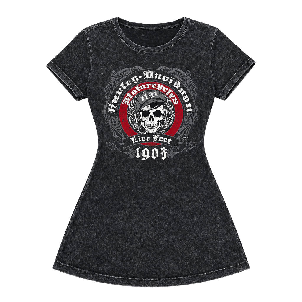 Harley-Davidson Graphic Mineral Wash T-Shirt 1