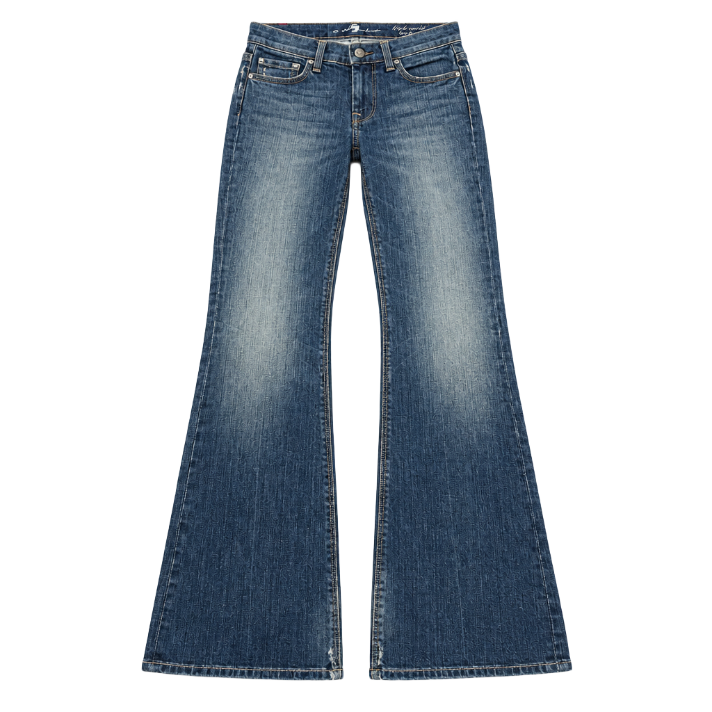 7 For All Mankind High Waist Bootcut Jeans Size 24 Blue NWT 1