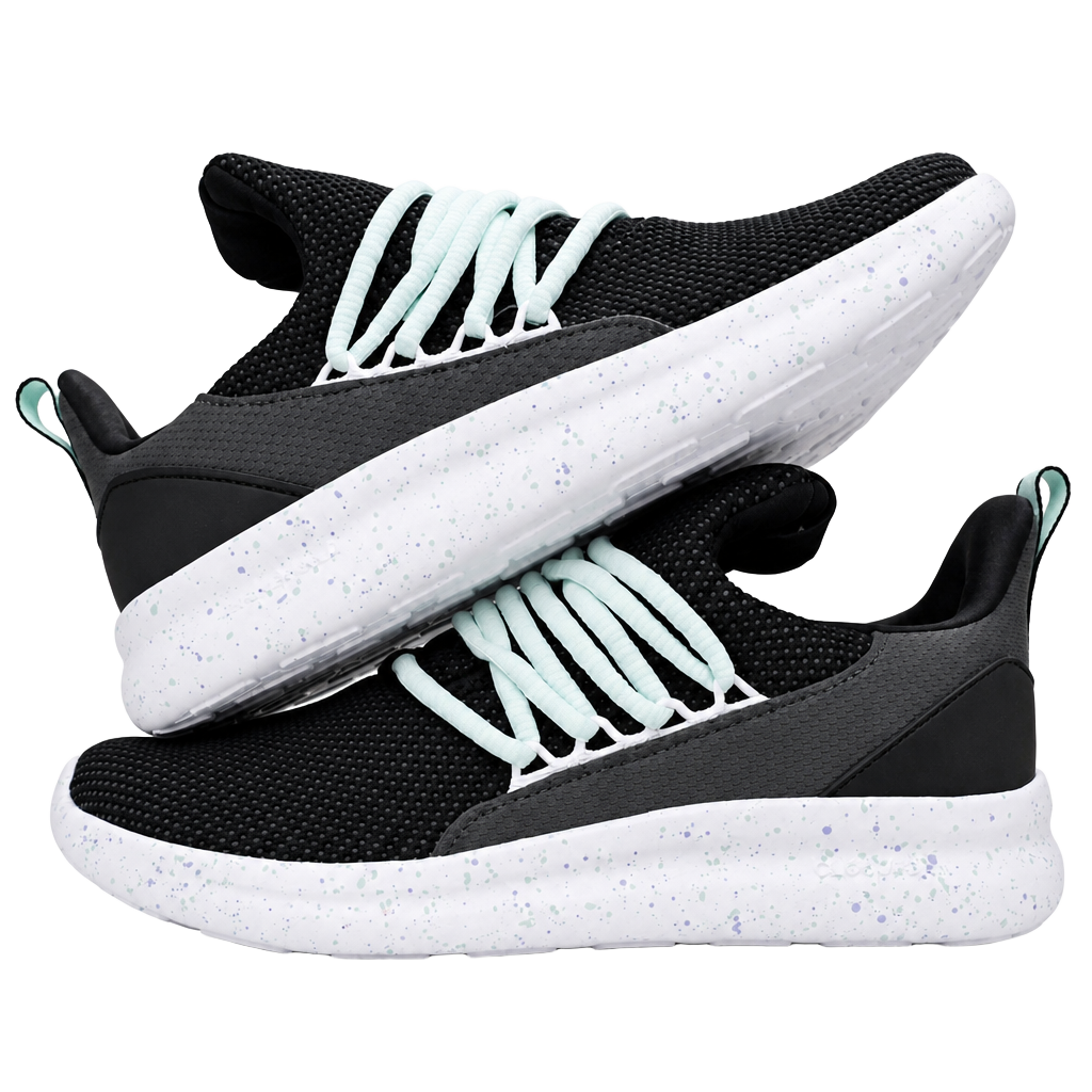 adidas Lite Racer Adapt 7.0 K Black/Gray/White Slip On Mesh US 7 JP5204. 1