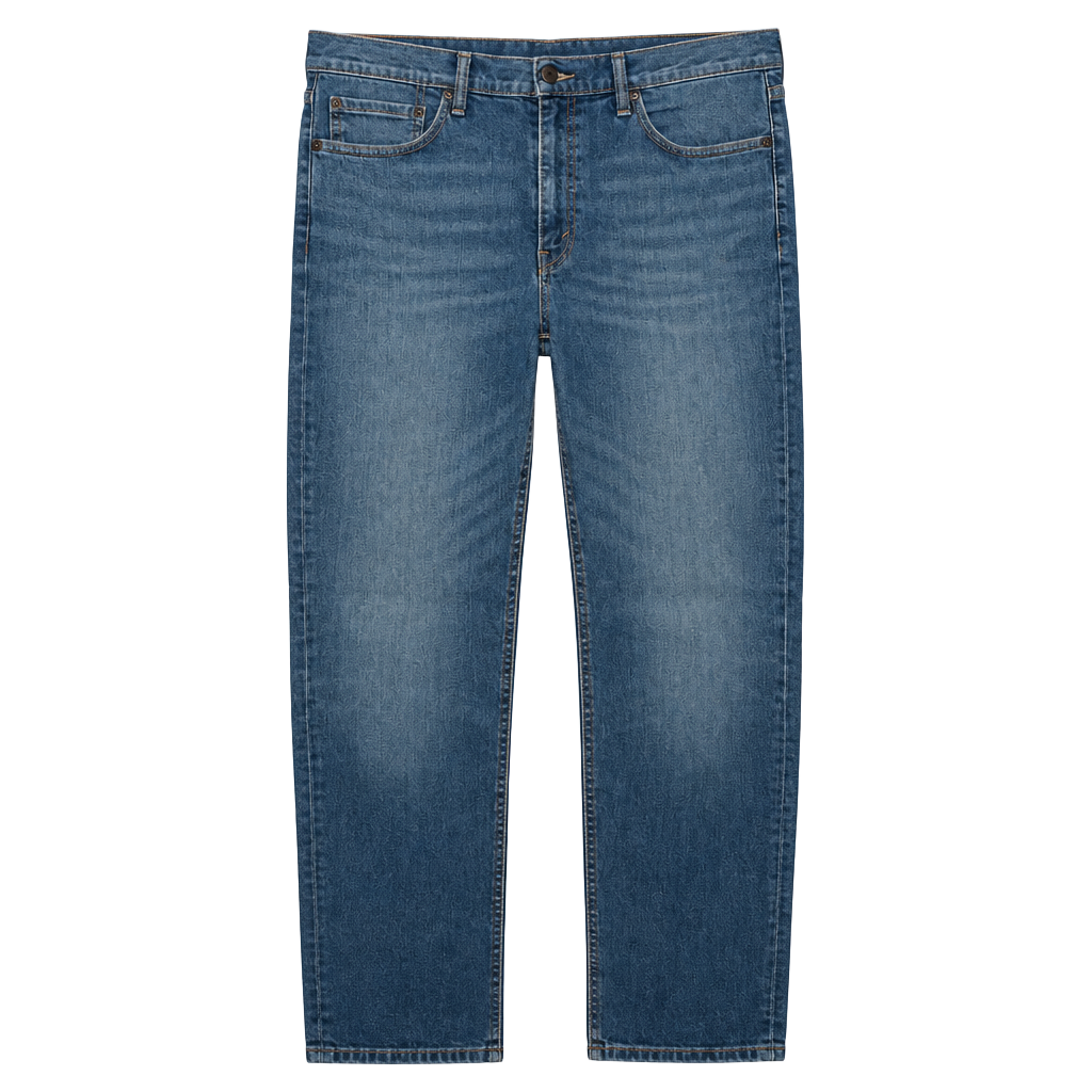 Levi's 514 Straight Leg Jeans Size 38x32 Blue Denim 1