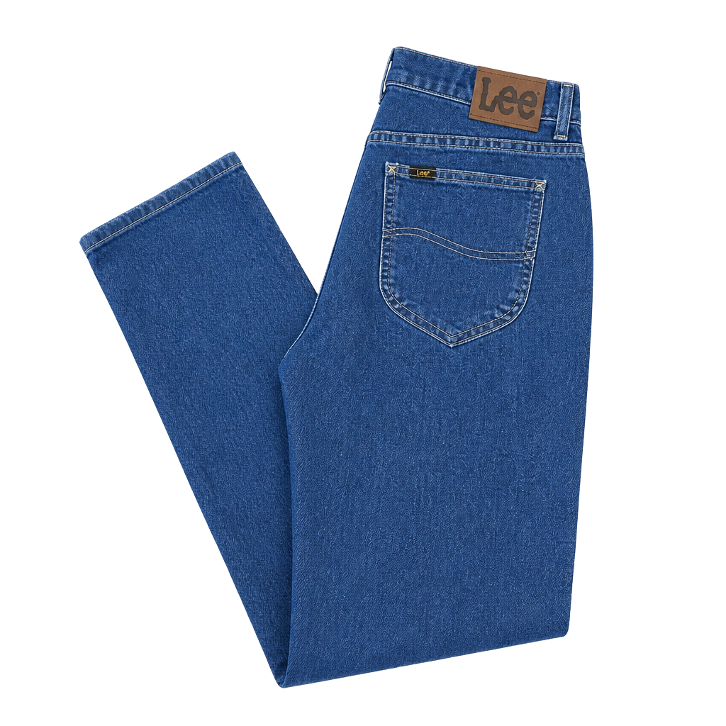 Lee Fleece Lined Relaxed Straight Jeans Blue Matter 30x32 NWT Men’s 1