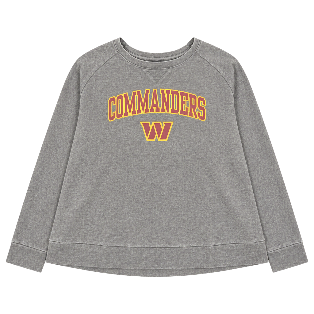 Washington Commanders Concepts Sport Women's Gray Sweatshirt - Size 3X NWT 1